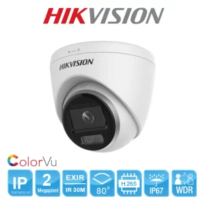 CAMERA IP 2MP COLORVU LITE DS-2CD1327G0-L