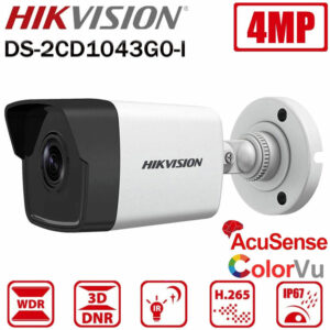 CAMERA IP 4MP EXIR Tube Hikvision 30m