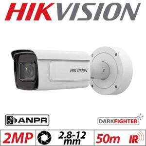 Camera reconnaissance de plaque d'immatriculation 2MP Varifocale Hikvision