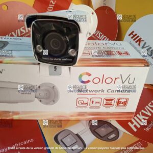 Caméra IP 4 mp motorisé varifocale ColorVu 60m