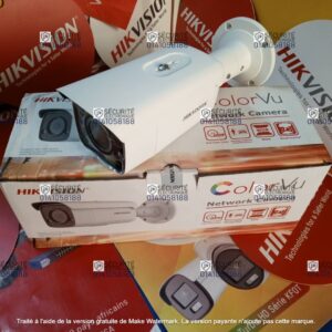 Caméra IP 4 mp motorisé varifocale ColorVu 60m