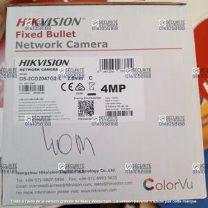 Caméra Ip 4mp ColorVu 40mHikvision