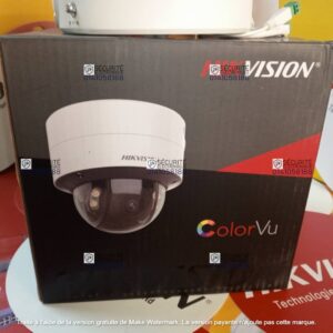 Caméra IP 4MP varifocal motorisée ColorVu Hikvision