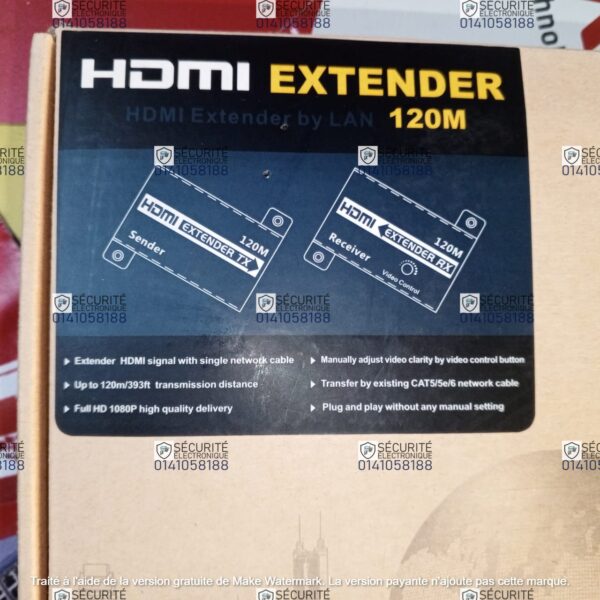 Extendeur HDMI 120m