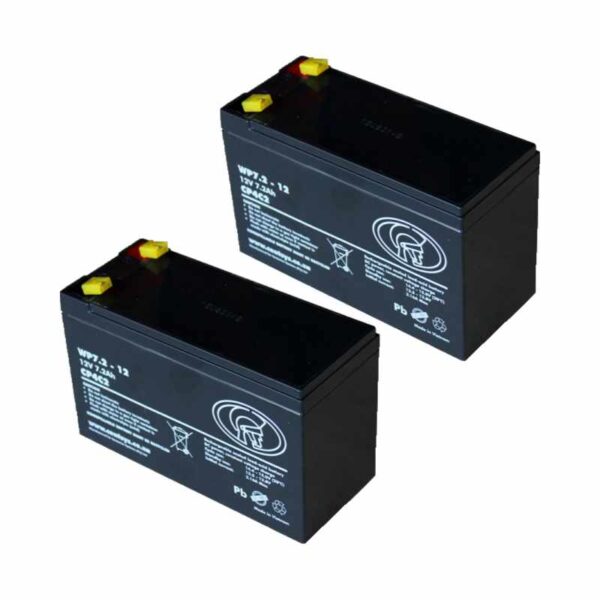 2 Batteries centurion