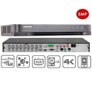 DVR 16 ports 8mp AcuSense Hikvision