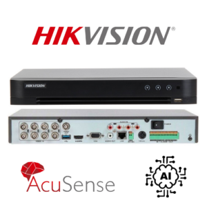 DVR 8 ports 8MP AcuSense Hikvision