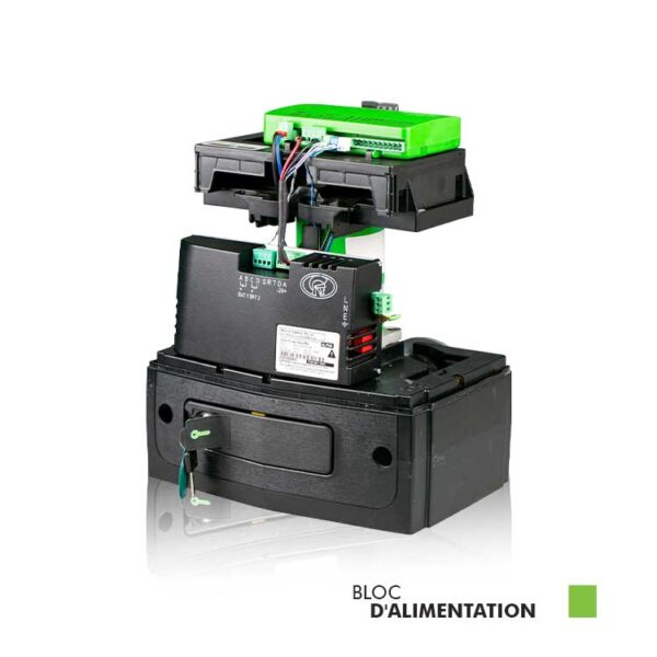 Bloc d’alimentation SMART CENTURION – Alimentation 24V pour motorisation de portail à usage intensif