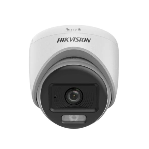 Caméra Hikvision DS-2CE70KF0T-LPFS 3K ColorVu Audio – Turret Smart Hybrid Light