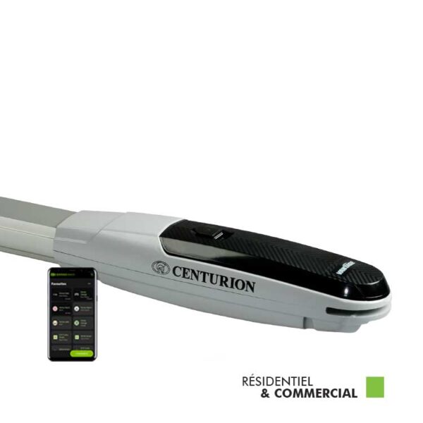 Motorisation portail battant VANTAGE SMART CENTURION – Système automatique 24V avec batterie intégrée