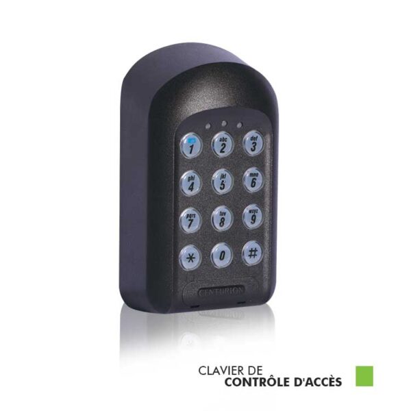 SMARTGUARD CENTURION – Clavier de contrôle d’accès pour motorisation de portail automatique avec code PIN