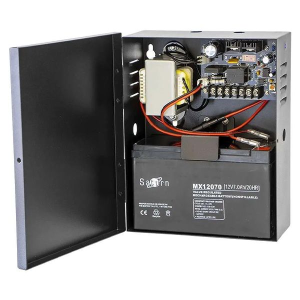ZKTeco P1206B – Boîtier Métallique d’Alimentation pour Contrôle d’Accès 12V Professionnel