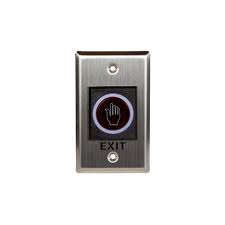 Bouton de Sortie Sans Contact ZKTeco TLEB102 – Capteur Infrarouge No Touch Exit Button